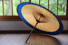 画像をギャラリービューアに読み込む, 番傘【軒奴　柿渋染×藍】
