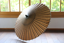 画像をギャラリービューアに読み込む, 日傘【柿渋染（黒骨）】 （オレンジ） - 和傘CASA
