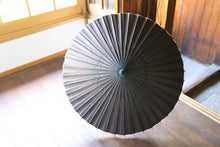 画像をギャラリービューアに読み込む, 日傘【黒（軒中置折染/黒骨）】
