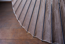 画像をギャラリービューアに読み込む, 日傘【柿渋染（黒骨）】 （イエロー）
