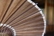 画像をギャラリービューアに読み込む, 日傘【柿渋染（黒骨）】 （イエロー）
