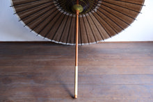 画像をギャラリービューアに読み込む, 日傘【柿渋染（黒骨）】 （イエロー）
