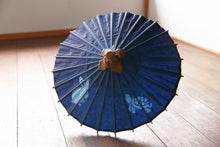 画像をギャラリービューアに読み込む, まめ和傘【郡上本染　うさぎとかめ】

