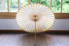 将图片加载到图库查看器，日傘【網代 かすみ染め オレンジイエロー】 - 和傘CASA
