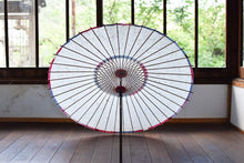 将图片加载到图库查看器，日傘【軒ぼかし　赤紺】 - 和傘CASA
