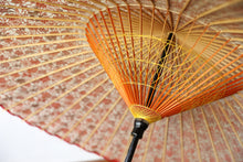 画像をギャラリービューアに読み込む, 蛇の目傘【橙花柄】 - 和傘CASA
