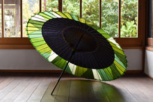 将图片加载到图库查看器，Janome 雨伞 [Nokidako Black x Cut Joint (Green)]
