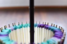 画像をギャラリービューアに読み込む, 蛇の目傘【月奴　ラベンダー×藍の葉】 - 和傘CASA
