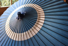 画像をギャラリービューアに読み込む, 蛇の目傘【中張り　藍染(縹)】 - 和傘CASA
