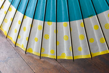 Cargar imagen en el visor de la galería, Paraguas Janome [Nokiyako Turquoise x Glass Button]
