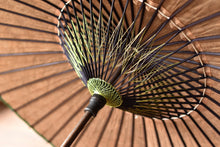 Load image into Gallery viewer, 日傘【二重張　薄墨×柿渋】 - 和傘CASA
