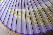 画像をギャラリービューアに読み込む, 蛇の目傘【交叉　ラベンダー×薫風(白)】 - 和傘CASA
