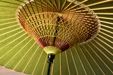 画像をギャラリービューアに読み込む, 蛇の目傘【無地　黄緑】
