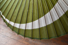 画像をギャラリービューアに読み込む, 蛇の目傘【三日月　うぐいす】
