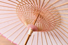 画像をギャラリービューアに読み込む, 日傘【二重張　ピンク×透かし文様紙「花菱」】 - 和傘CASA
