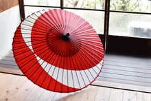 将图片加载到图库查看器，蛇の目傘【交叉　赤×七夕】 - 和傘CASA
