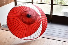 将图片加载到图库查看器，蛇の目傘【交叉　赤×七夕】 - 和傘CASA
