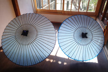 画像をギャラリービューアに読み込む, 小蛇の目傘【月奴　ラベンダー×花柄】 - 和傘CASA
