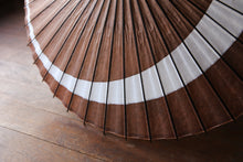 画像をギャラリービューアに読み込む, 日傘【三日月　柿渋鉄】
