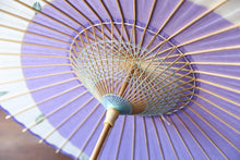 画像をギャラリービューアに読み込む, 日傘【月奴　ラベンダー×藍の葉】
