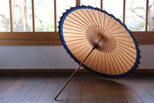 画像をギャラリービューアに読み込む, 日傘【網代軒奴　柿渋染×郡上本染】

