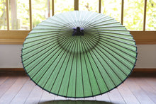 画像をギャラリービューアに読み込む, 蛇の目傘【鹿の子 緑】 - 和傘CASA
