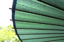 画像をギャラリービューアに読み込む, 蛇の目傘【鹿の子 緑】 - 和傘CASA
