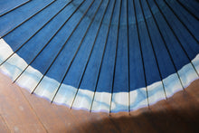 画像をギャラリービューアに読み込む, 蛇の目傘【石徹白藍染2023　軒奴】 - 和傘CASA
