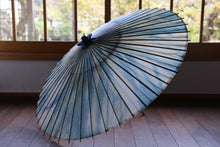 画像をギャラリービューアに読み込む, 蛇の目傘【石徹白藍染2023　絞り】
