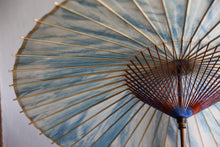 画像をギャラリービューアに読み込む, 蛇の目傘【石徹白藍染2023　絞り】
