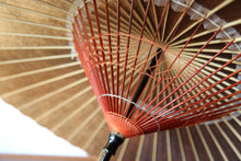 Load image into Gallery viewer, 蛇の目傘【柿渋染(黒柿)】 - 和傘CASA
