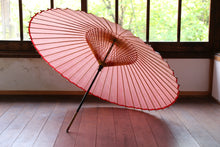 画像をギャラリービューアに読み込む, 蛇の目傘【鹿の子　赤】 - 和傘CASA
