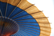 Load image into Gallery viewer, 蛇の目傘【軒奴　群青×柿渋(黒柿)】 - 和傘CASA
