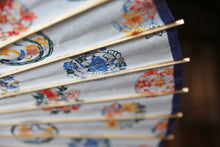 画像をギャラリービューアに読み込む, 蛇の目傘【四君子カラフル（軒紺）】 - 和傘CASA
