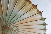 画像をギャラリービューアに読み込む, 日傘【網代 かすみ染め グリーンキャロット】 - 和傘CASA
