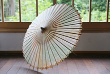 将图片加载到图库查看器，日傘【網代 かすみ染め オレンジグリーン】 - 和傘CASA
