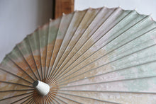 将图片加载到图库查看器，日傘【網代 かすみ染め オレンジグリーン】 - 和傘CASA
