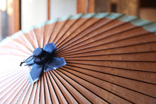 Load image into Gallery viewer, 蛇の目傘【軒奴　柿渋×かすみ染(グリーン)】 - 和傘CASA
