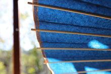 Load image into Gallery viewer, 蛇の目傘【群青】(橙) - 和傘CASA
