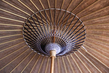 将图片加载到图库查看器，日傘【柿渋染(黒柿)】 - 和傘CASA
