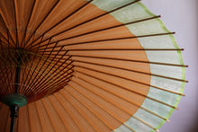 Cargar imagen en el visor de la galería, Paraguas Janome [Kakishibu x Kasumi Dye (Verde) Ⅱ]
