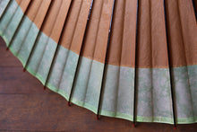 Cargar imagen en el visor de la galería, Paraguas Janome [Kakishibu x Kasumi Dye (Verde) Ⅱ]
