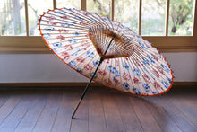 画像をギャラリービューアに読み込む, 蛇の目傘【四君子サーモンピンク】 - 和傘CASA
