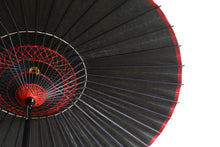 画像をギャラリービューアに読み込む, 日傘【黒　軒赤】
