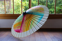 画像をギャラリービューアに読み込む, 蛇の目傘【軒奴　夕やけ】
