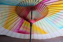 画像をギャラリービューアに読み込む, 蛇の目傘【軒奴　夕やけ】
