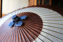 画像をギャラリービューアに読み込む, 蛇の目傘【助六　鉄媒染×白】
