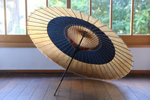 画像をギャラリービューアに読み込む, 蛇の目傘【助六　鉄媒染×黒】
