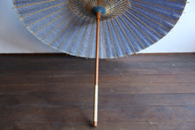 画像をギャラリービューアに読み込む, 日傘【二重張　青×青海波】
