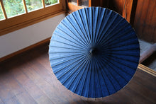 画像をギャラリービューアに読み込む, 日傘【二重張　青×レース】
